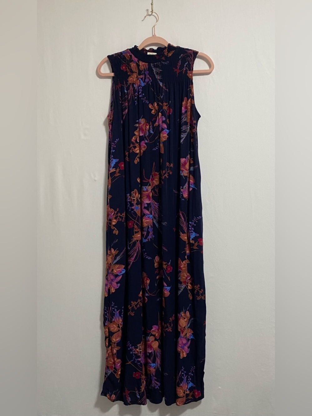 a new day Navy Floral Mix Maxi Dress